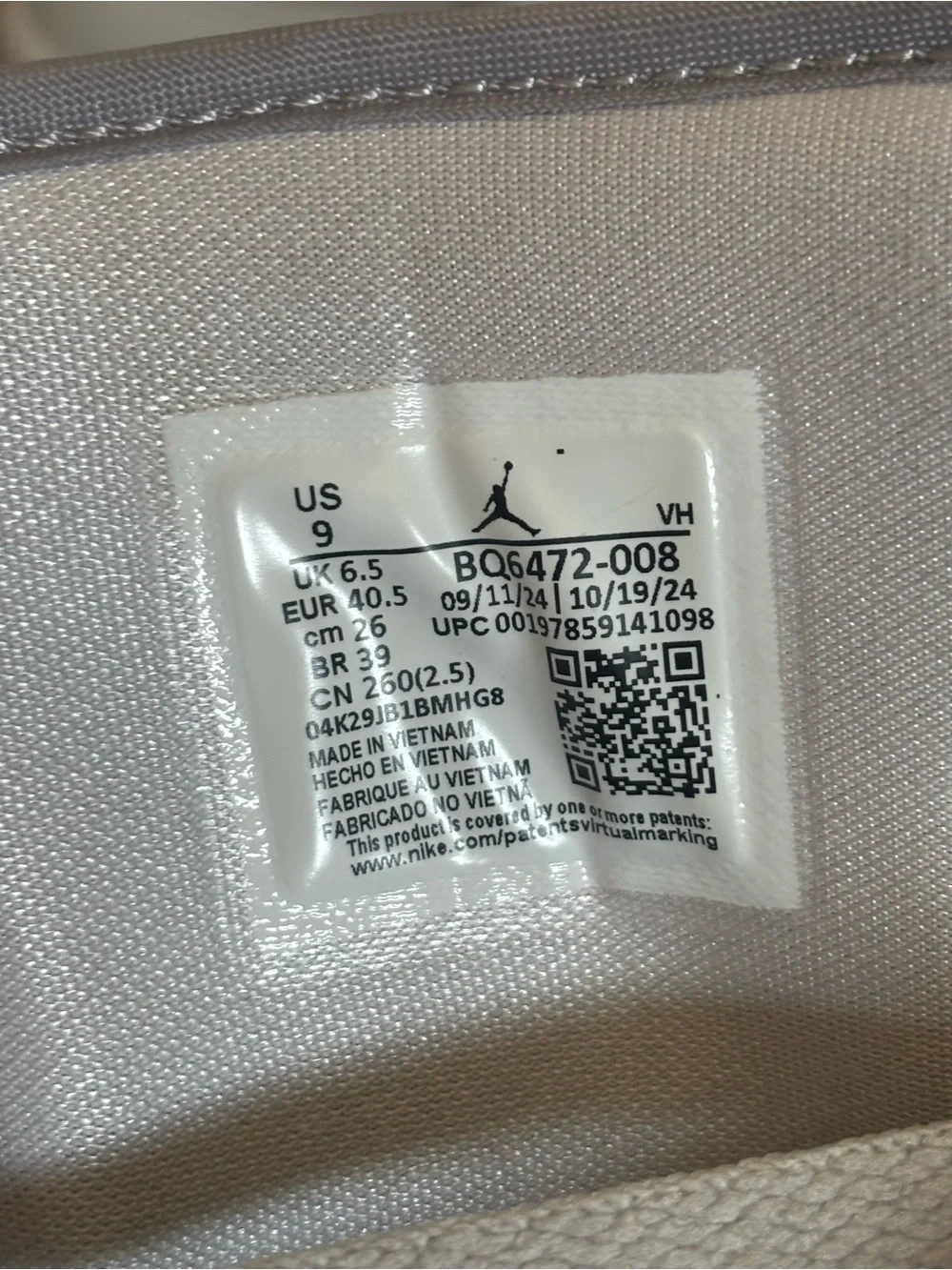 Jordan high top